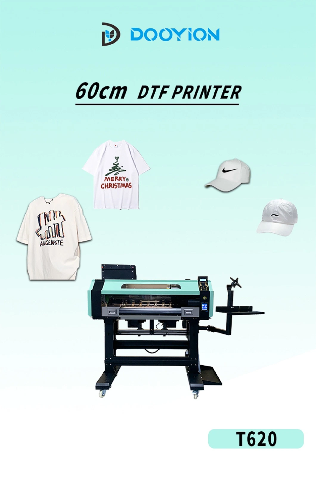 Dooyion High Quality 60cm A2 45 Cm Intelligent Pet Film Dtf Printer