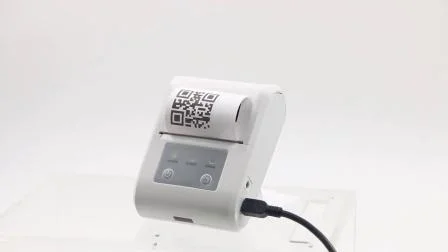 Mini imprimante thermique portative de code barres de position de Bluetooth de 58mm