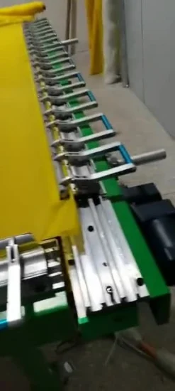 Machine d'étirement de maille de civière d'écran électrique